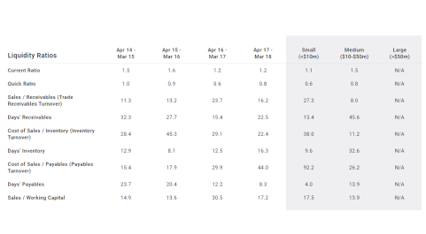 Industry Financial Ratios by Alfabank-Adres