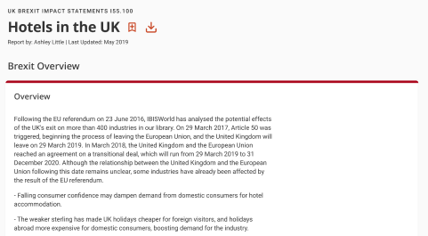 Brexit Impact Summaries by Alfabank-Adres