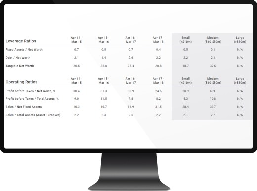 Industry Financial Ratios by Alfabank-Adres